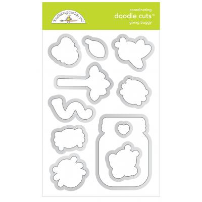 Doodlebug Happy Haunting Doodle Cuts - Going Buggy